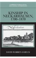 Kinship in Neckarhausen, 1700-1870