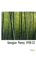 Georgian Poetry 1920-22