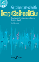 Getting Started with Improvisation: A Practical Guide for Instrumentalists and Pianists (Pre-Reading - Early Intermediate Level), Book & Enhanced CD