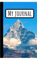 My Journal: MOUNTAIN JOURNAL: Climbing Notebook for Climbers 120 (6x9)