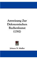 Anweisung Zur Defonomischen Rechenkunst (1792)