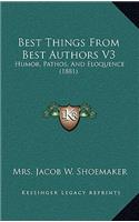 Best Things from Best Authors V3
