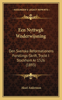 Een Nyttwgh Wnderwijsning