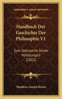 Handbuch Der Geschichte Der Philosophie V1