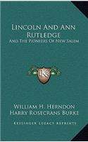 Lincoln And Ann Rutledge