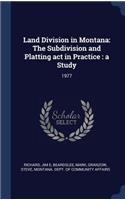 Land Division in Montana