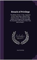 Breach of Privilege