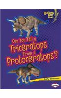 Can You Tell a Triceratops from a Protoceratops?: (Lightning Bolt Books)