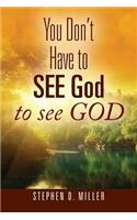 You Don't Have to SEE God to see GOD