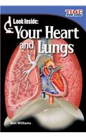 Look Inside: Your Heart and Lungs (Library Bound): Your Heart and Lungs (Library Bound) (Early Fluent Plus)