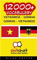 12000+ Vietnamese - German German - Vietnamese Vocabulary