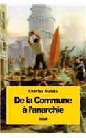 De la Commune à l'anarchie