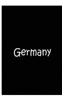 Germany - Black Journal / Notebook / Blank Lined Pages / Soft Matte Cover: An Ethi Pike Collectible