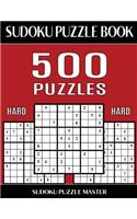 Sudoku Puzzle Book 500 Hard Puzzles
