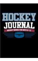 Hockey Journal: Hockey Notebook & Personal Stats Tracker 100 Games