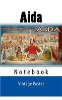 Aida: 150 pages lined notebook