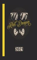 Real Dreamer 2021: 365 Seiten Jahreplaner 2021. Ideal Für Termine Und Notizen. Auch Als Tgaebuch Geeignet