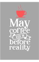 May Coffee Kick In Before Reality