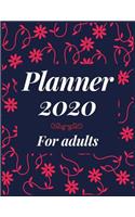 Planner 2020 for adults