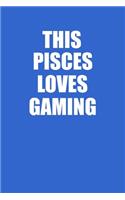 This Pisces Loves Gaming Hands Notebook