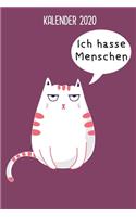Kalender 2020 Ich Hasse Menschen