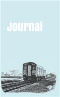 Journal: handy journal for train enthusiasts. 5x8. 120 pages.