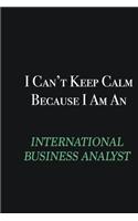 I cant Keep Calm because I am an International Business Analyst: Writing careers journals and notebook. A way towards enhancement