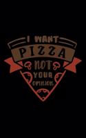 I Want Pizza not your opinion