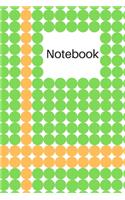 Notebook (6x9inch with 108-blank pages): Polka Dot Notebook for Polka Dot Lovers; Dotty Notebook; Pattern Notebook; 6x9inch Notebook with 108-wide lined pages