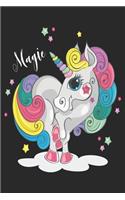 Magic (Unicorn Journal Notebook)