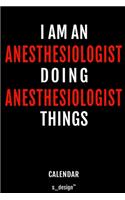 Calendar for Anesthesiologists / Anesthesiologist