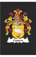 Caspers: Caspers Coat of Arms and Family Crest Notebook Journal (6 x 9 - 100 pages)