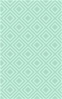 Minimalist Journal: Cool and Retro Minimalist Design Notebook for Travelers, Entrepreneurs and Free thinkers. Format: 5 x 8, Cool Dusyt Green Pattern Cover, Perfect Siz
