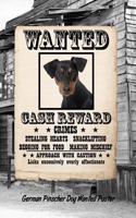 German Pinscher Dog Wanted Poster