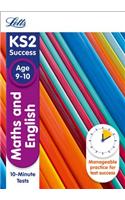 KS2 Maths and English SATs Age 9-10: 10-Minute Tests