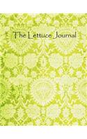 The Lettuce Journal - Paper Notebook, Diary & Journal: Green Series (Journal 8.5 x 11 inches 100 Pages) by Pico Gifts
