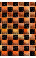 Journal Notebook Squares and Dots Pattern 2