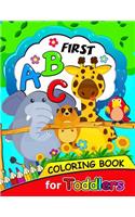 First ABC Coloring book for Toddlers