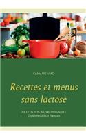 Recettes et menus sans lactose