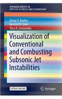 Visualization of Conventional and Combusting Subsonic Jet Instabilities