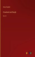 Crowland and Burgh: Vol. III