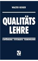 Qualitäts Lehre: Einführung · Systematik · Terminologie(German)