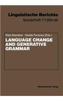 Language Change and Generative Grammar