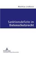 Sanktionsdefizite Im Datenschutzrecht