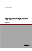 Wenn Staaten bankrott gehen - Entstehung und Bewältigung von Schuldenkrisen