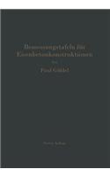 Bemessungstafeln für Eisenbetonkonstruktionen: Tafeln zur Bemessung von Eisenbetonquerschnitten auf reine Biegung, auf mittigen Druck und auf Biegung mit Längskraft(German)