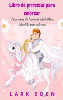 Libro de princesas para colorear