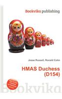 Hmas Duchess (D154): (English)