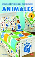 Aplicaciones de Patchwork con motivos infantiles. Animales