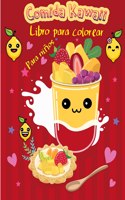 Kawaii Dulces regalos Libro para colorear